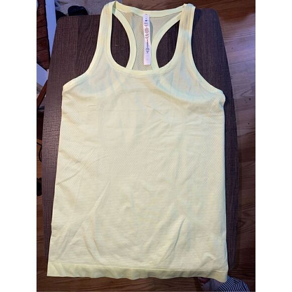 Lululemon Athletica neon tank size 6 - Picture 1 of 4